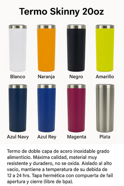 Kit de Termo de Novios de 20 oz